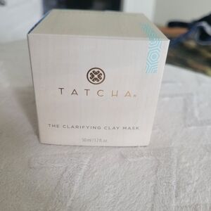 Tatcha clarifying clay mask.warming exfoliating. Japanese konjac volcanic ash.